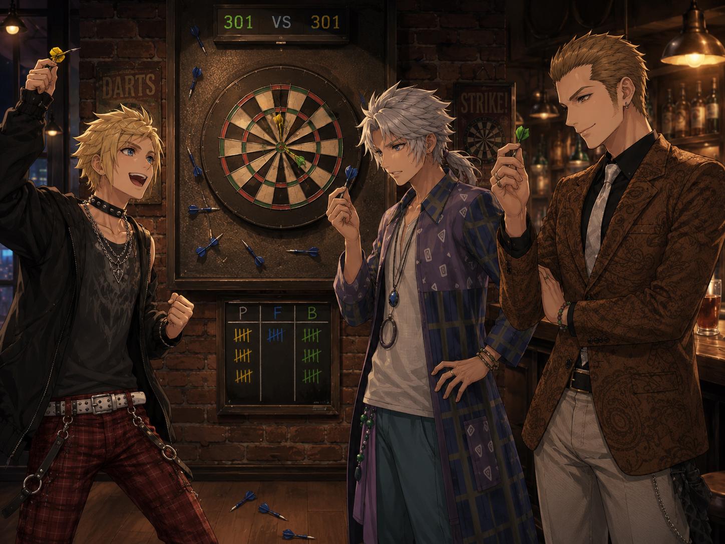 Prompto Firion Balthier