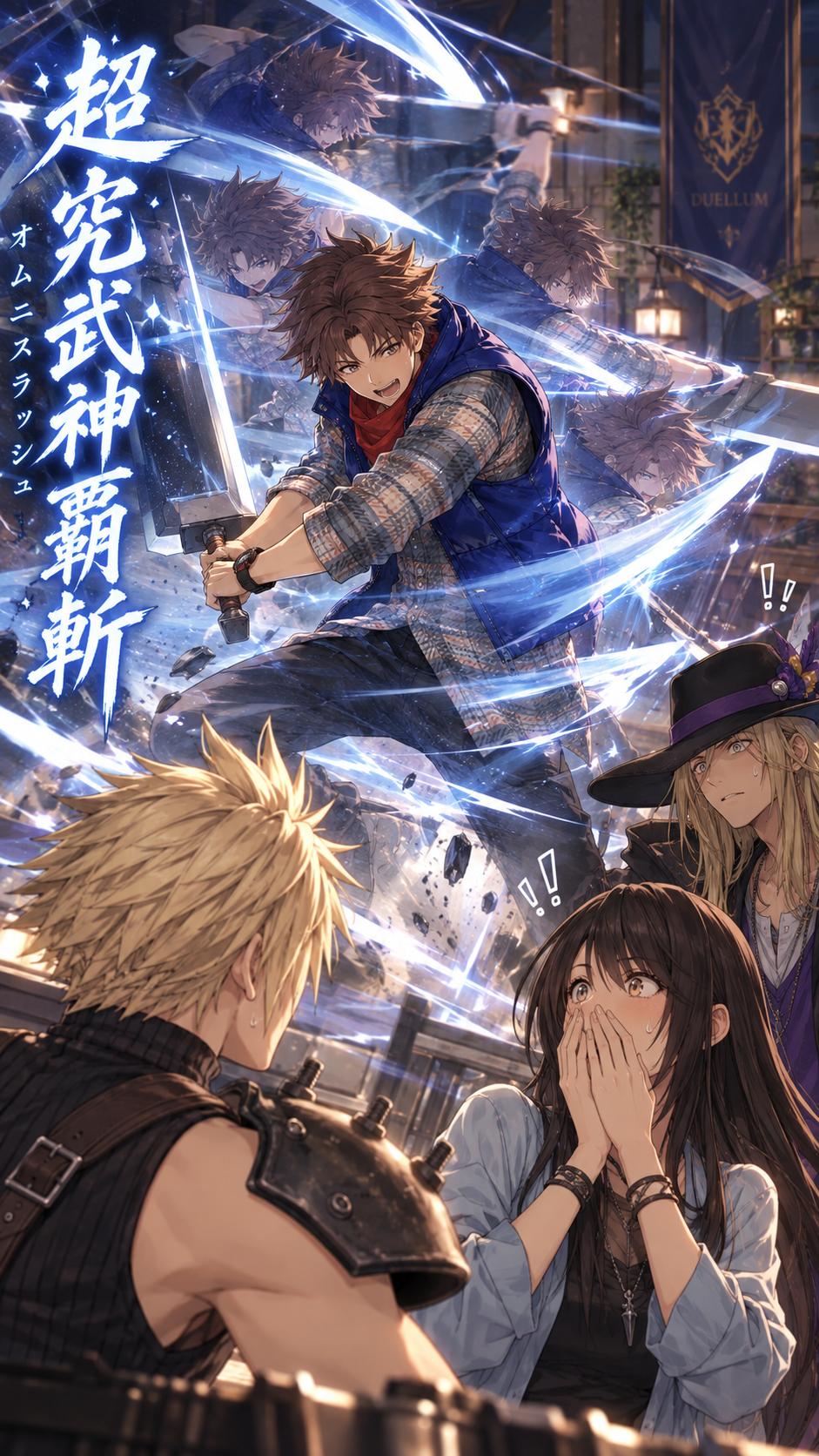 Bartz Cloud Rinoa Kain